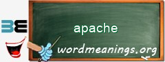 WordMeaning blackboard for apache